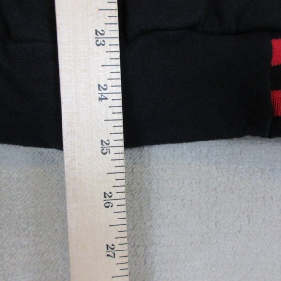 VINTAGE Marines Hoodie Mens Medium Black USMC US Honor Sweatshirt Made In USA * - Picture 13 of 13